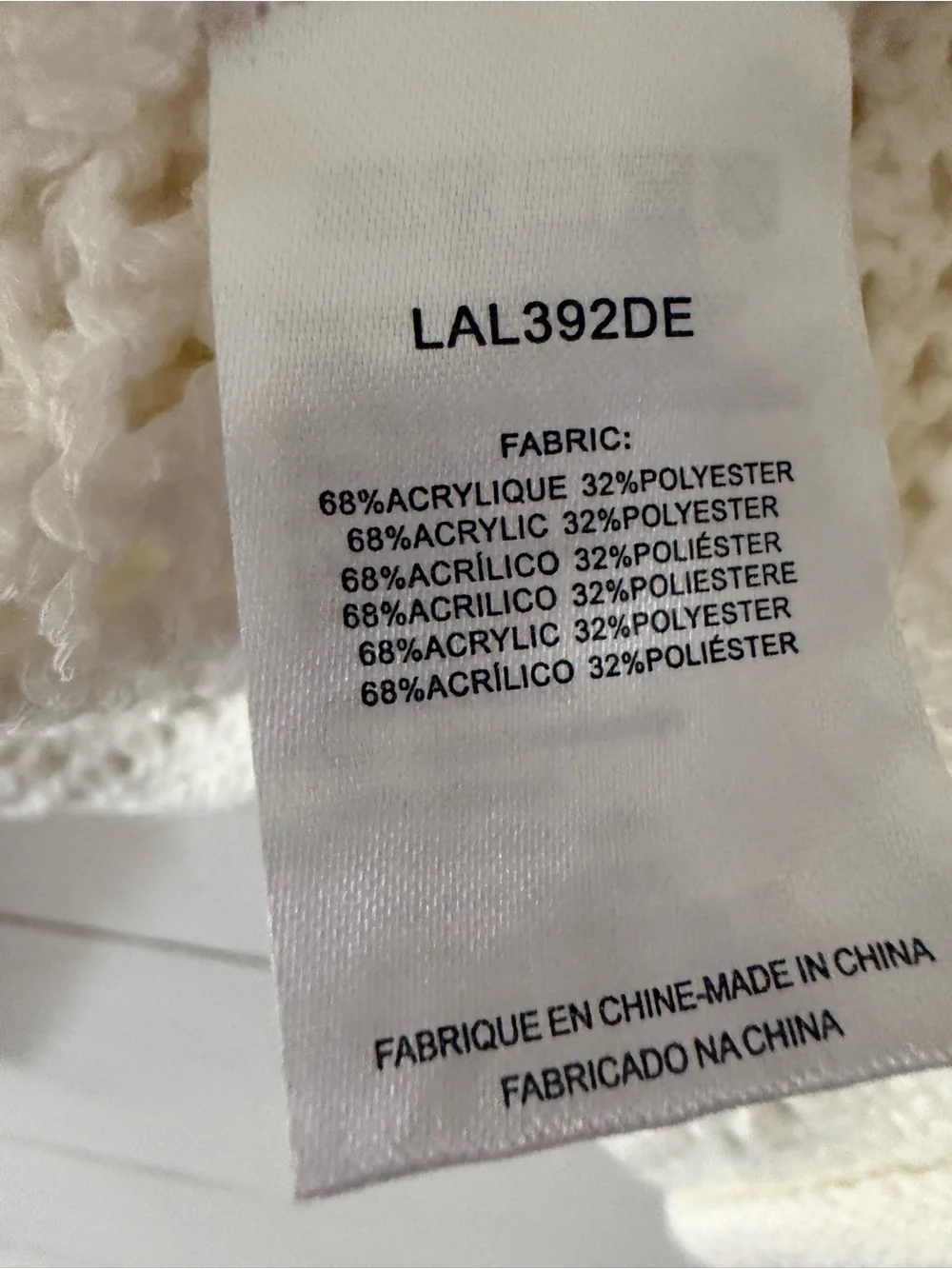Lili Sidonio lightweight white